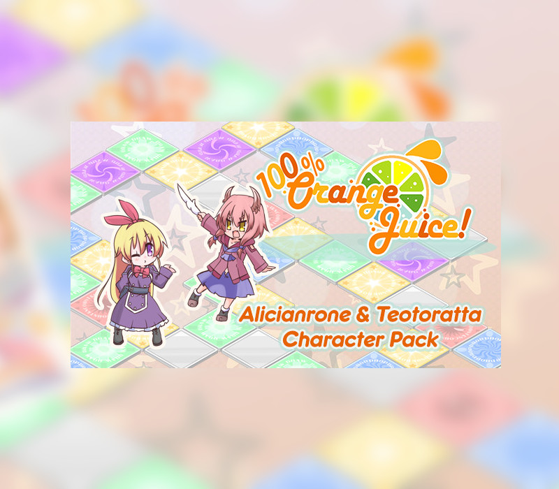 100% Orange Juice - Alicianrone & Teotoratta Character Pack DLC Steam CD Key Logo