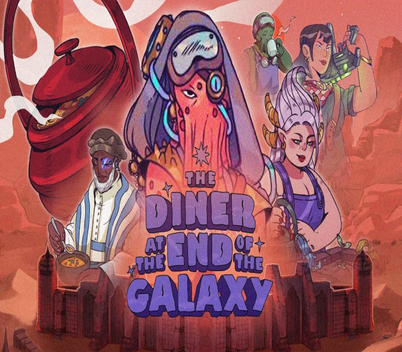 The Diner at the End of the Galaxy PC Steam CD Key Logo