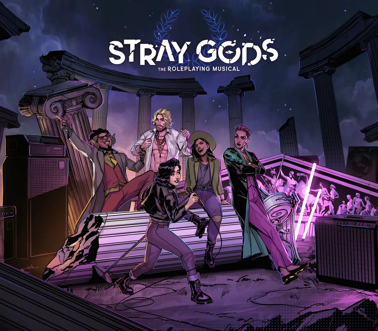 Stray Gods: The Roleplaying Musical EU PC Steam CD Key Logo