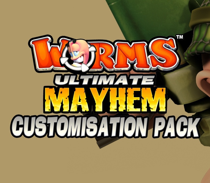 Worms Ultimate Mayhem - Customization Pack DLC PC Steam CD Key Logo