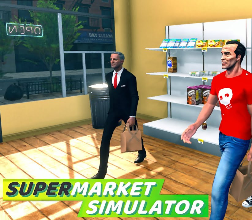 Supermarket Simulator Steam CD Key Logo