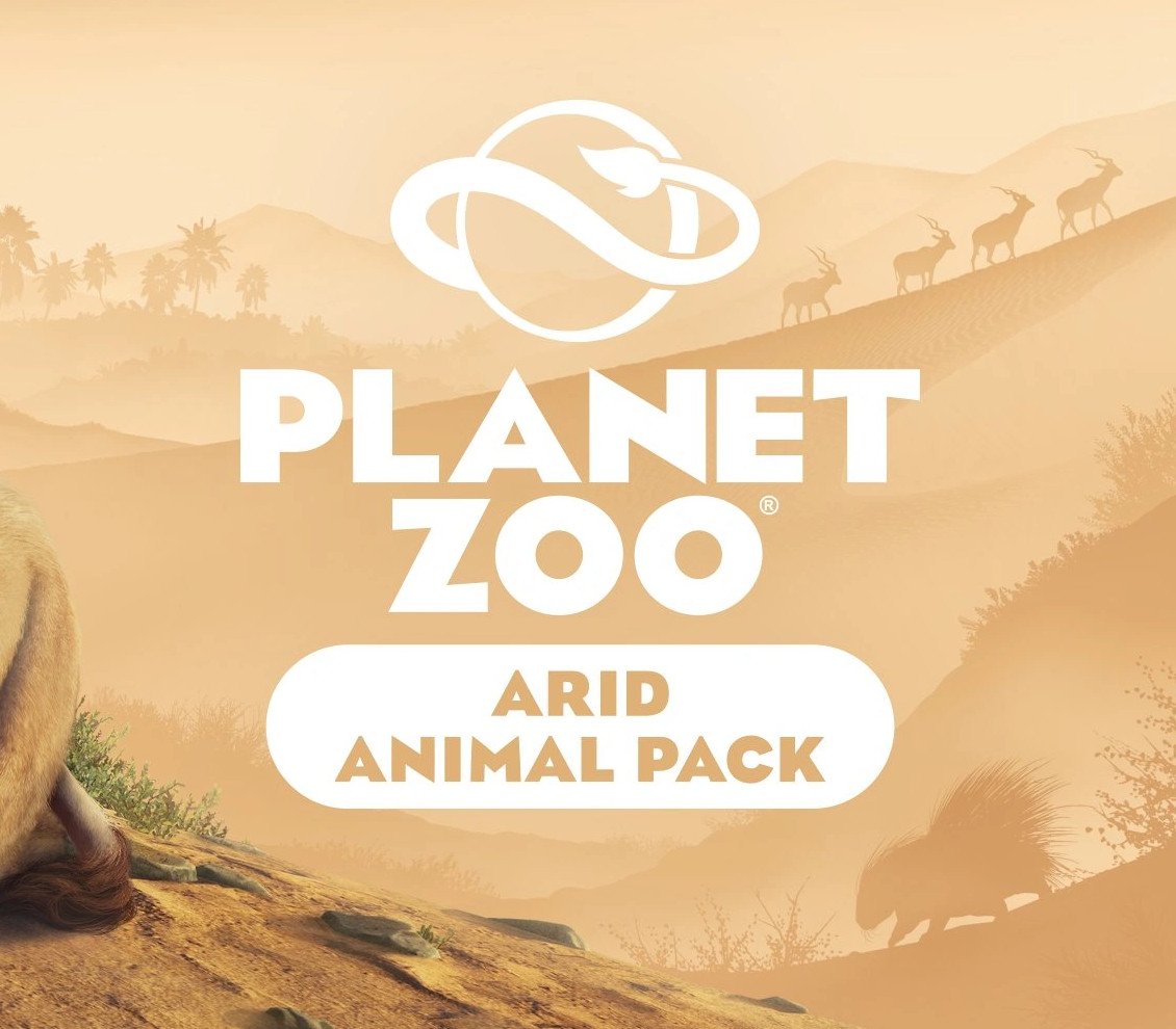 Planet Zoo - Arid Animal Pack DLC PC Steam CD Key Logo