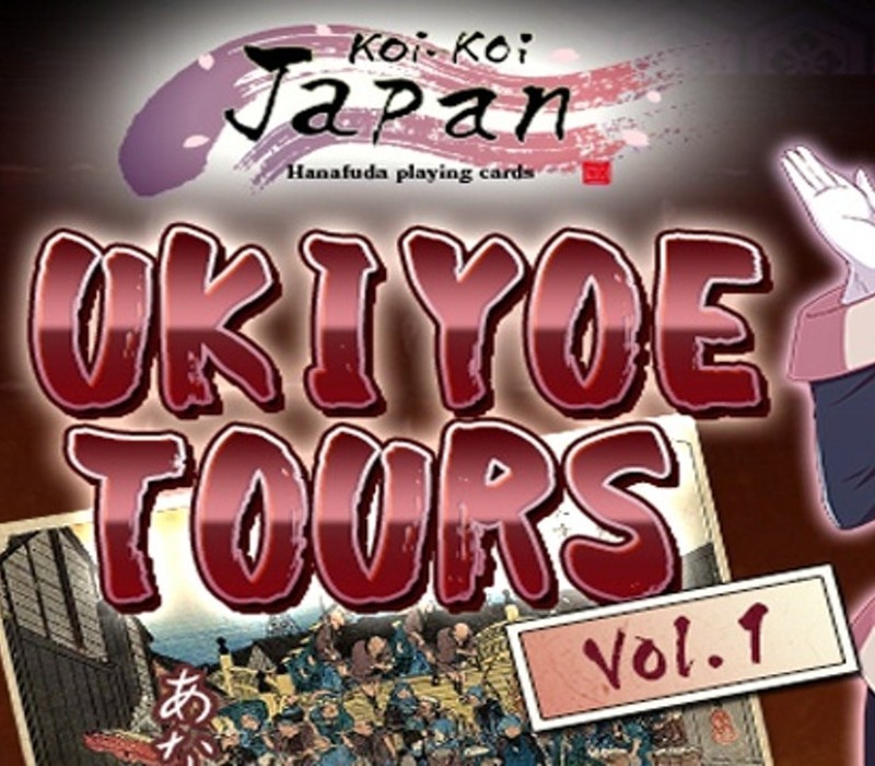 Koi-Koi Japan - UKIYOE tours Vol.1 DLC PC Steam CD Key Logo