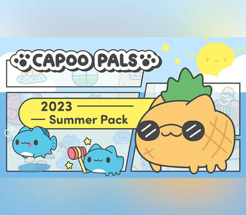 Capoo Pals - 2023 Summer Pack DLC PC Steam CD Key Logo