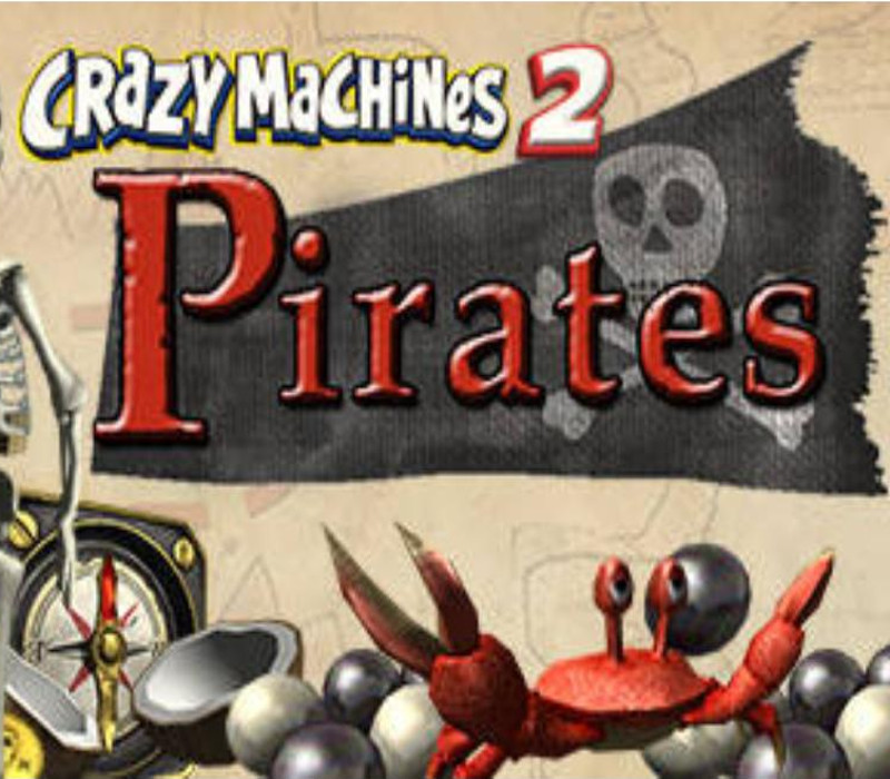 Crazy Machines 2 - Pirates DLC Steam CD Key Logo