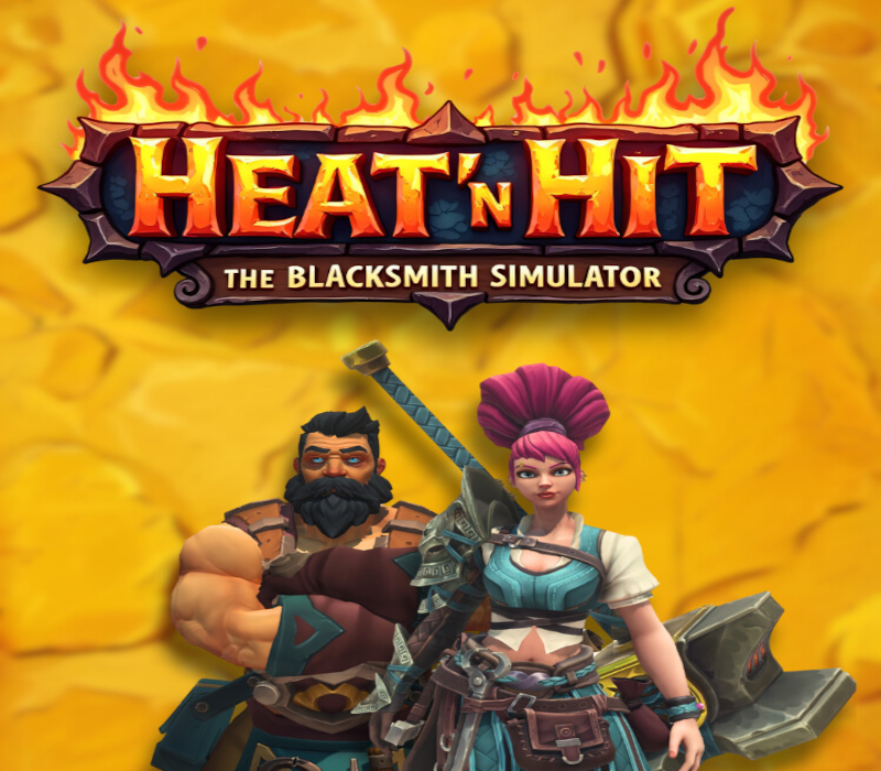 Heat 'n Hit: The Blacksmith Simulator PC Steam CD Key Logo