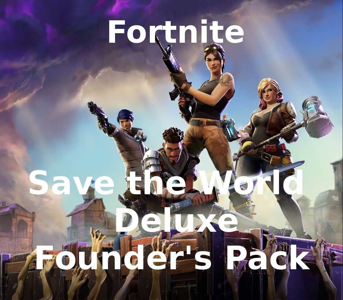 Fortnite: Save the World - Deluxe Founder's Pack DLC US XBOX One CD Key Logo
