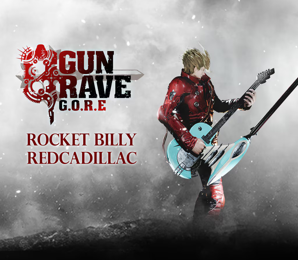 Gungrave G.O.R.E - Rocket Billy Red Cadillac DLC PC Steam CD Key Logo