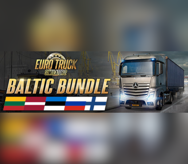 Euro Truck Simulator 2 Baltic Bundle PC Steam CD Key Logo