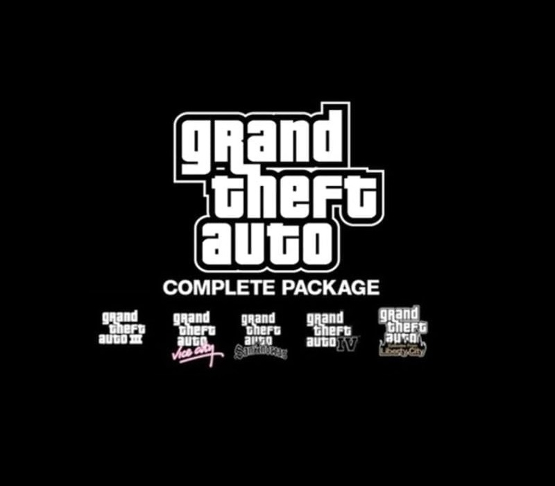 Grand Theft Auto Collection RoW PC Steam CD Key Logo