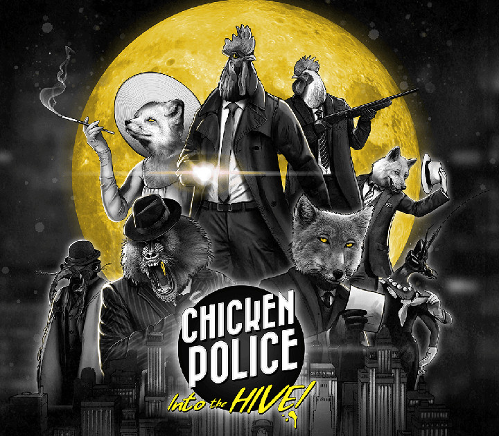 Chicken Police: Into the HIVE! PC Steam CD Key Logo