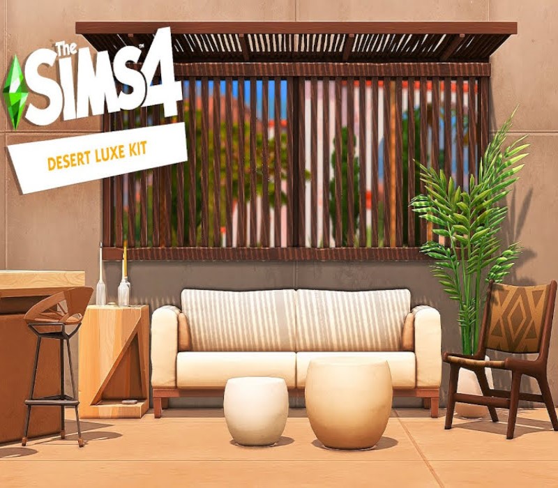 The Sims 4 - Desert Luxe Kit DLC PC EA App CD Key Logo