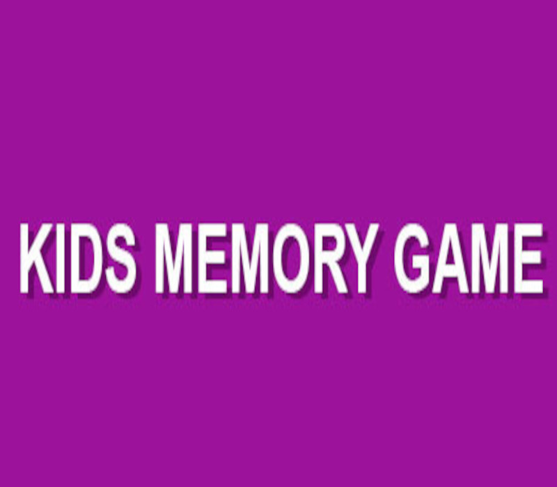 Kids Memory Game Steam CD Key Logo