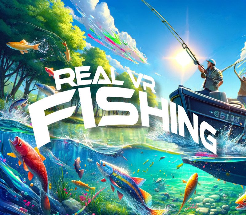 Real VR Fishing Meta Quest Gift Logo
