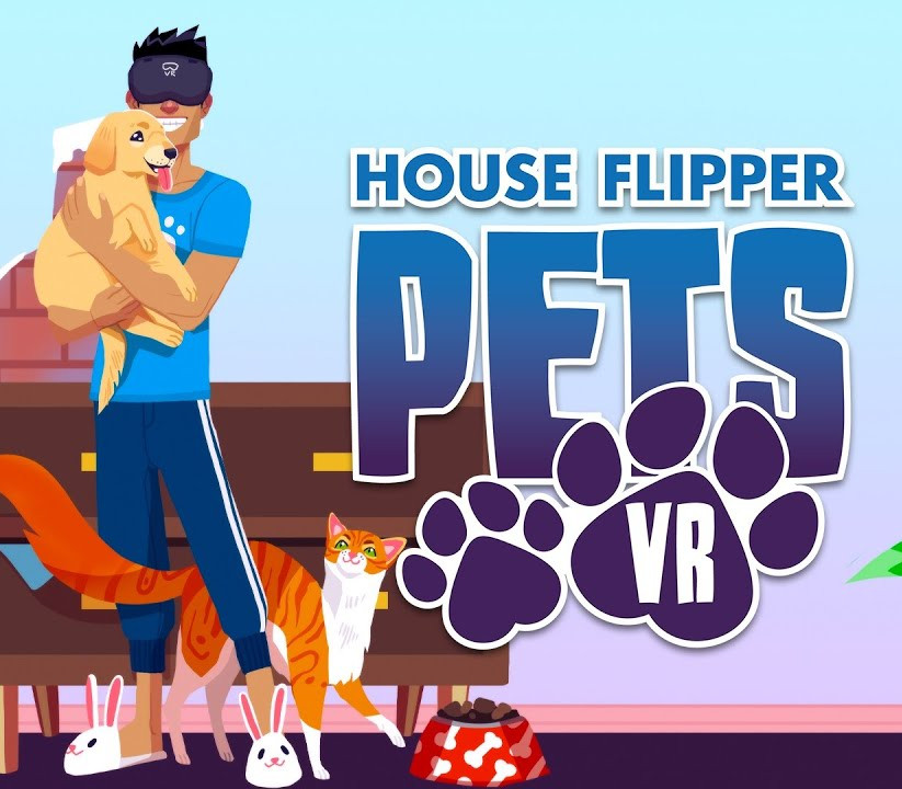 House Flipper Pets VR EU PC Steam CD Key Logo