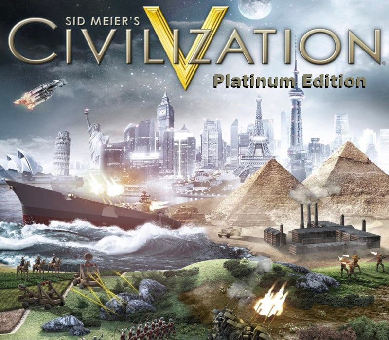 Sid Meier's Civilization V Platinum Edition Steam CD Key Logo