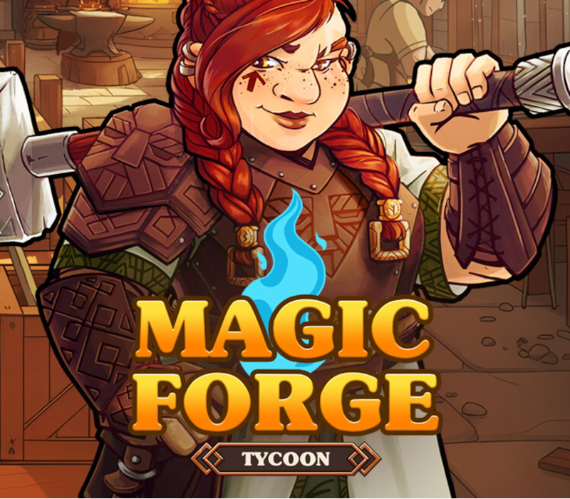 Magic Forge Tycoon PC Steam CD Key Logo