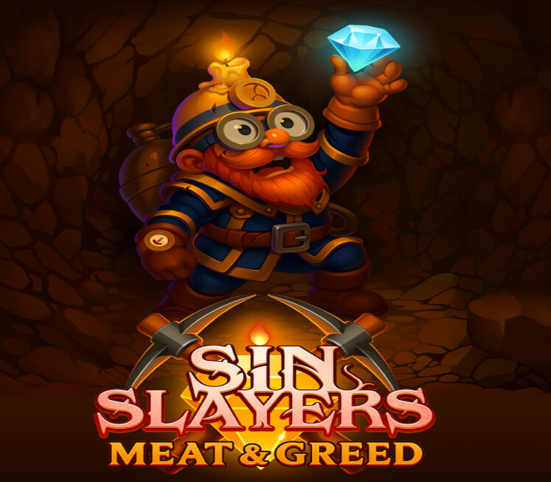 Sin Slayers: Meat & Greed PC Steam CD Key Logo