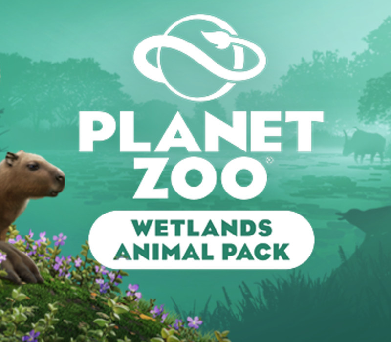 Planet Zoo - Wetlands Animal Pack DLC Steam CD Key Logo