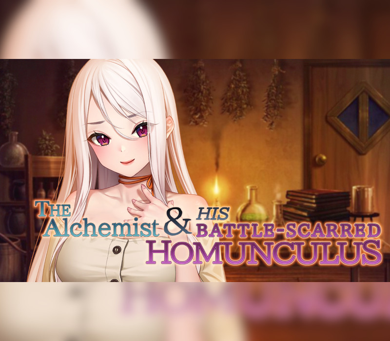 The Alchemist & His Battle-Scarred Homunculus PC Steam CD Key Logo