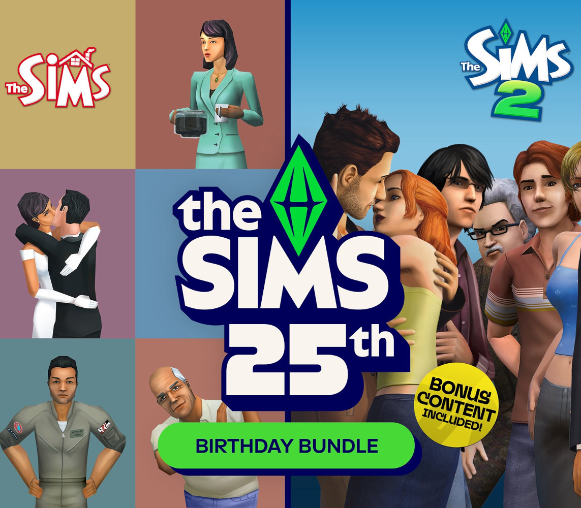 The Sims 25th Birthday Bundle PC EA App CD Key Logo