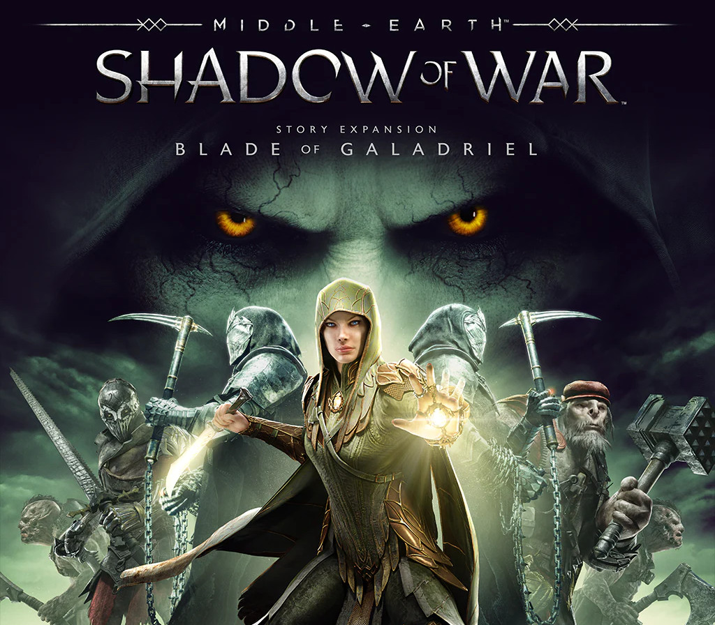 Middle-earth: Shadow of War - The Blade of Galadriel Story Expansion DLC EU PC Steam CD Key Logo