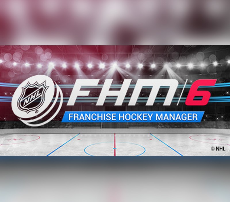 Franchise Hockey Manager 6 EU PC Steam CD Key Logo