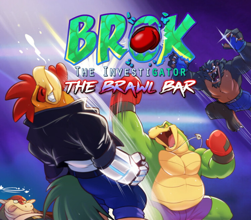 BROK the InvestiGator - The Brawl Bar DLC XBOX One / Xbox Series X|S CD Key Logo