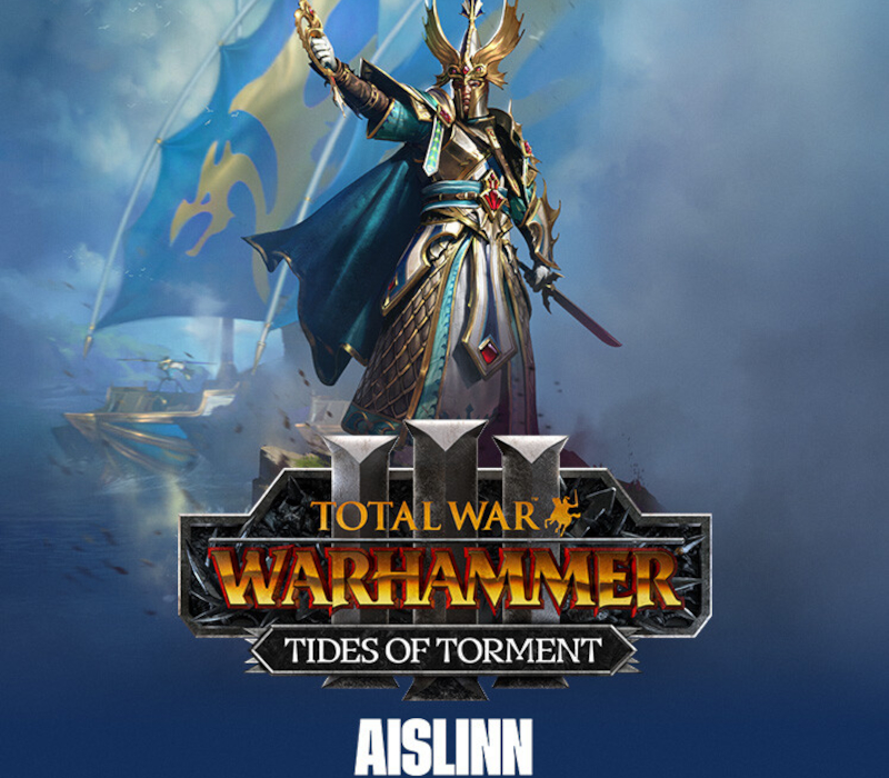 Total War: WARHAMMER III - Aislinn – Tides of Torment DLC EU PC Steam CD Key Logo