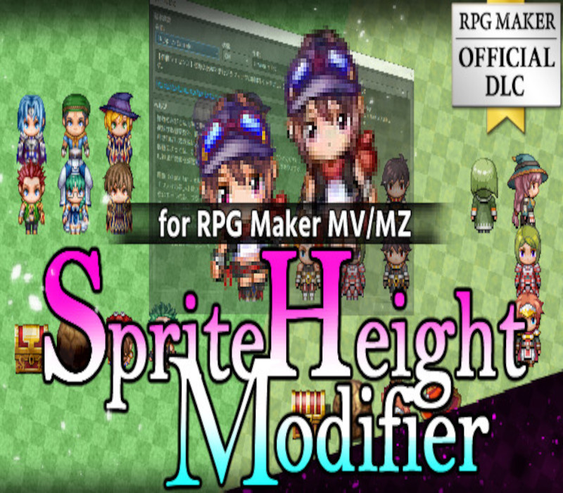 RPG MAKER MZ - Sprite Height Modifier DLC PC Steam CD Key Logo