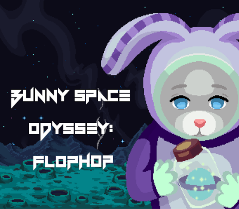 Bunny Space Odyssey: FlopHop PC Steam CD Key Logo