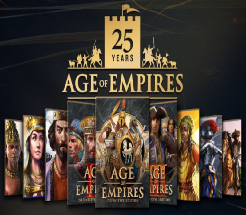 Age of Empires: 25th Anniversary Collection AR PC Windows CD Key Logo