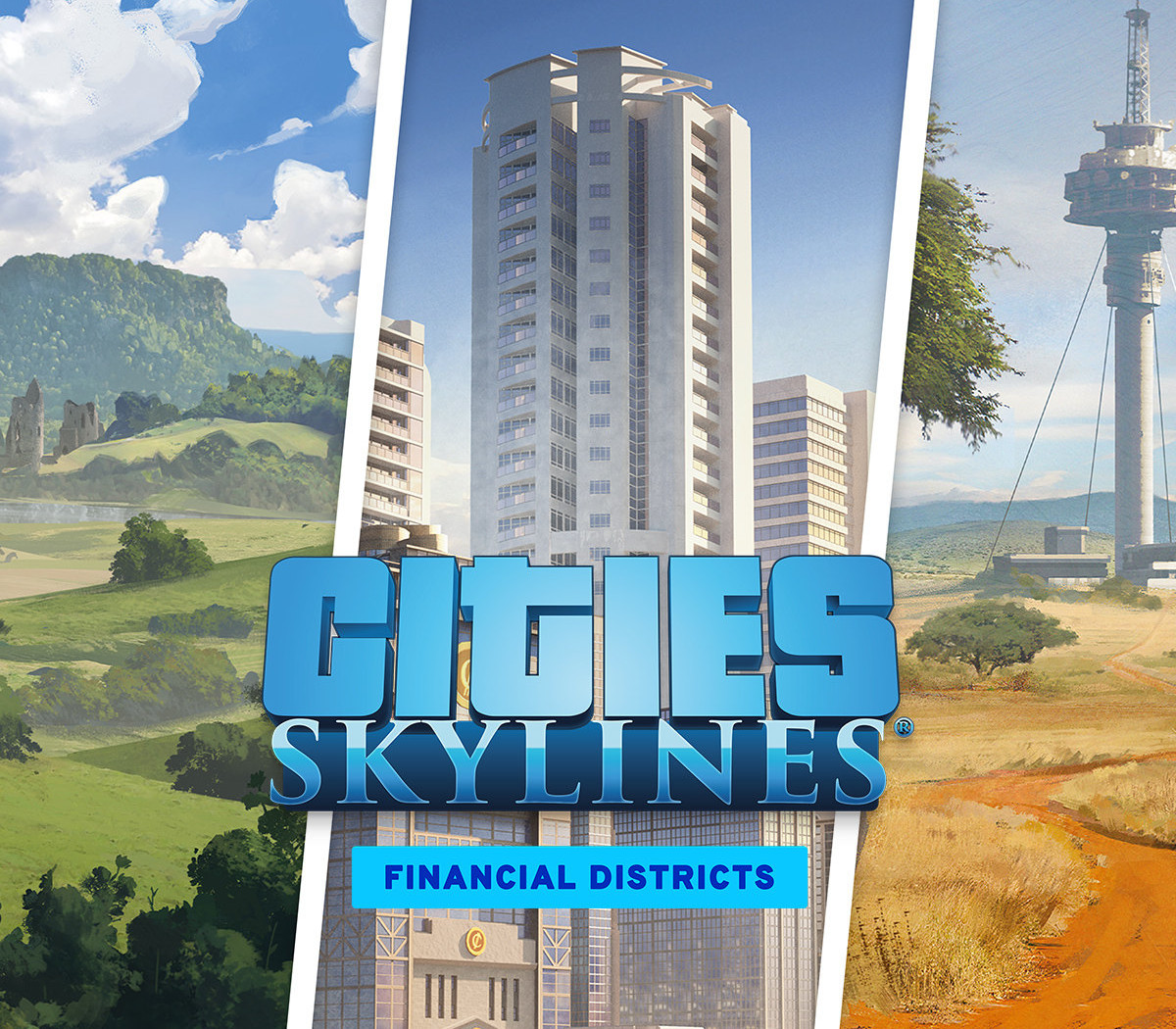 Cities: Skylines - Financial Districts Bundle DLC Steam CD Key Logo