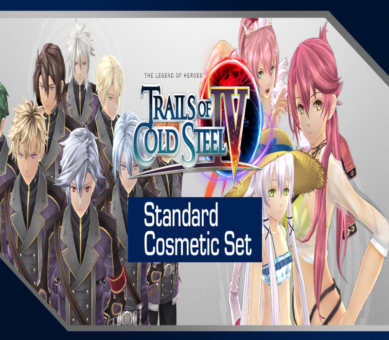 The Legend of Heroes: Trails of Cold Steel IV - Standard Cosmetic Set DLC Bundle Steam CD Key Logo