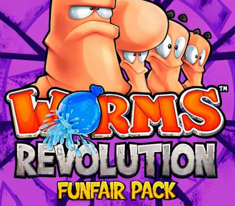 Worms Revolution - Funfair DLC PC Steam CD Key Logo