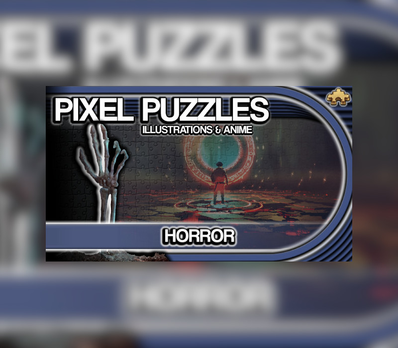 Pixel Puzzles Illustrations & Anime - Jigsaw Pack: Horror DLC PC Steam CD Key Logo