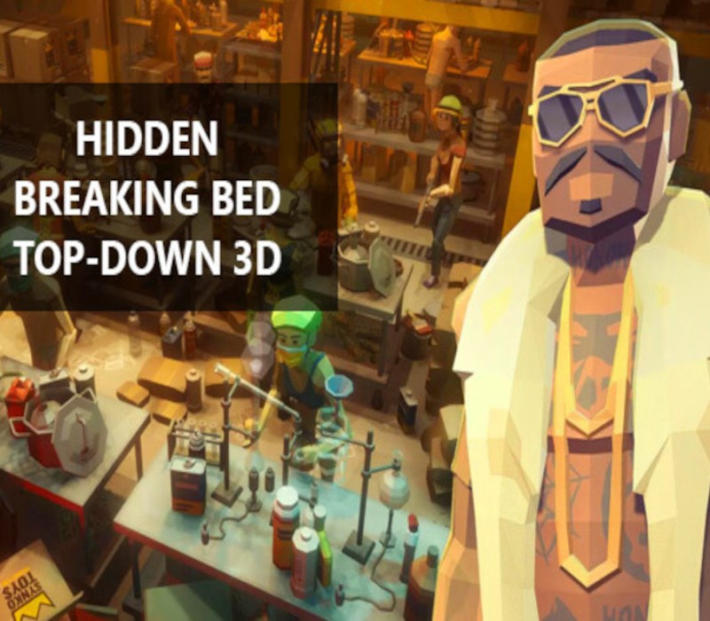 Hidden Breaking Bed Top-Down 3D PC Steam CD Key Logo