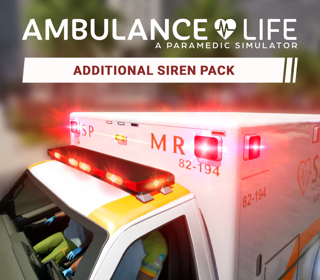 Ambulance Life: A Paramedic Simulator - Additional Siren Pack DLC PC Steam CD Key Logo