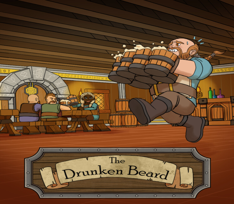 The Drunken Beard PC Steam CD Key Logo