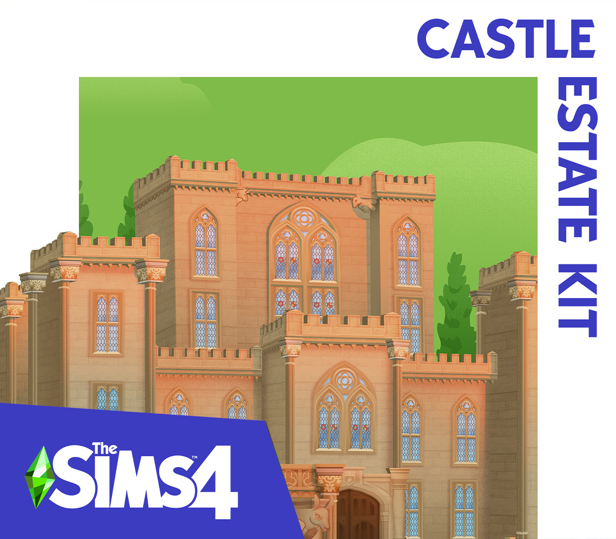 The Sims 4 - Castle Estate Kit DLC EU PC EA App CD Key Logo
