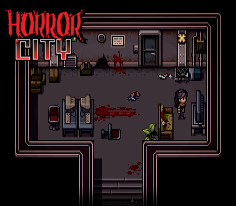 RPG Maker VX Ace - POP! Horror City DLC PC Steam CD Key Logo