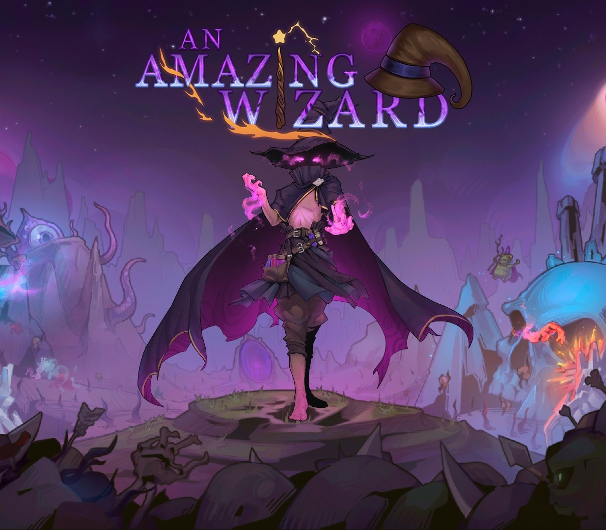 An Amazing Wizard PC Steam CD Key Logo
