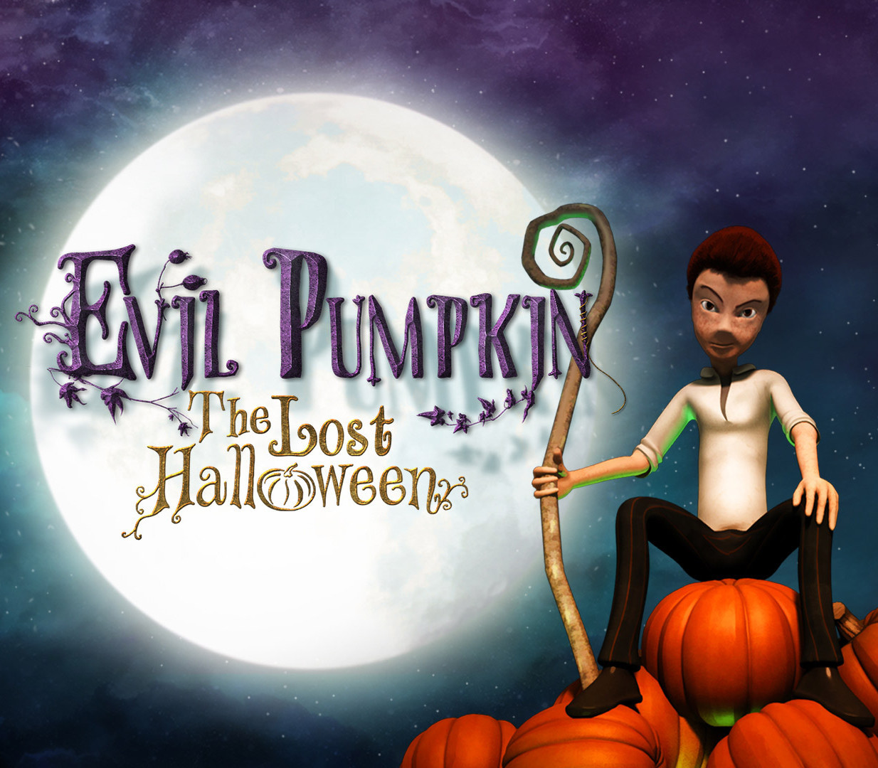 Evil Pumpkin: The Lost Halloween Steam CD Key Logo