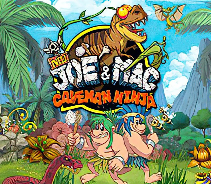 New Joe & Mac - Caveman Ninja AR Xbox Series X|S CD Key Logo
