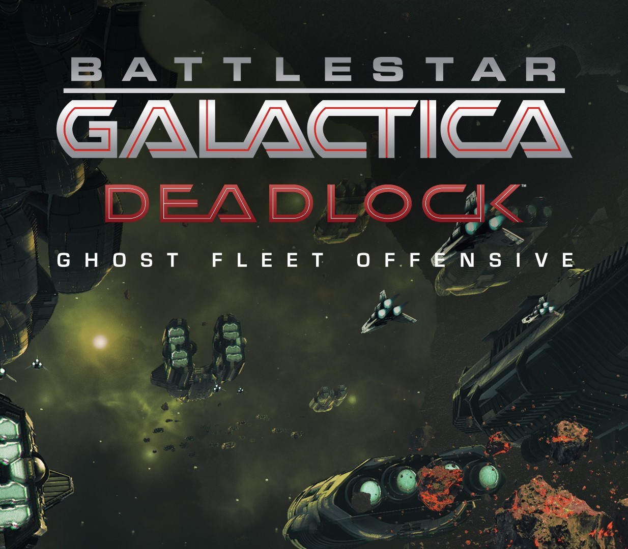 Battlestar Galactica Deadlock - Ghost Fleet Offensive DLC PC Steam CD Key Logo
