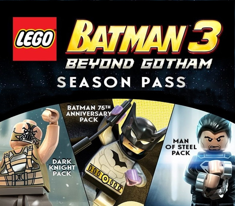 LEGO Batman 3: Beyond Gotham - Season Pass DLC PC Steam CD Key Logo