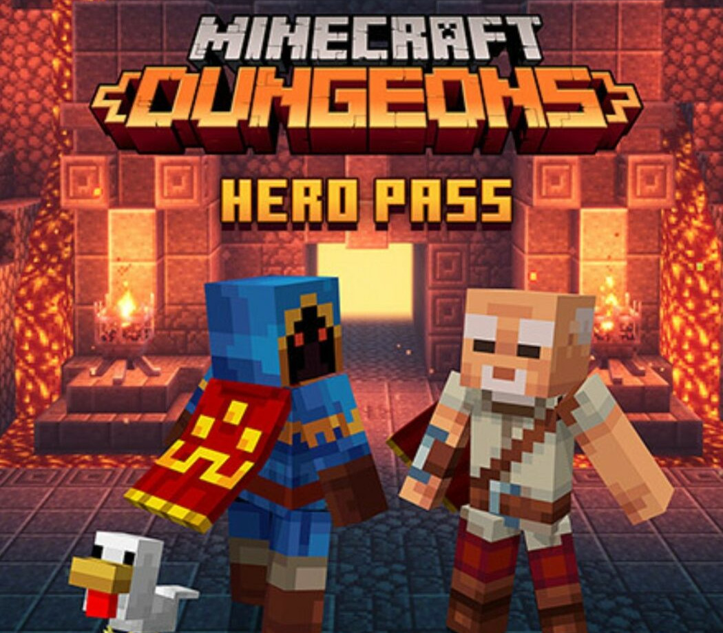 Minecraft Dungeons - Hero Pass Upgrade DLC XBOX One CD Key Logo