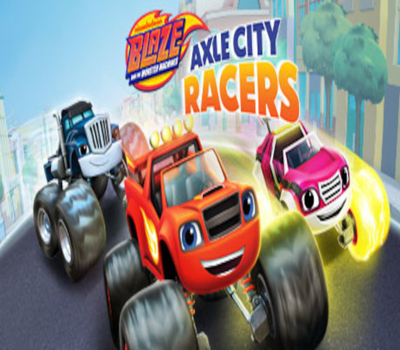 Blaze and the Monster Machines: Axle City Racers PC Steam CD Key Logo