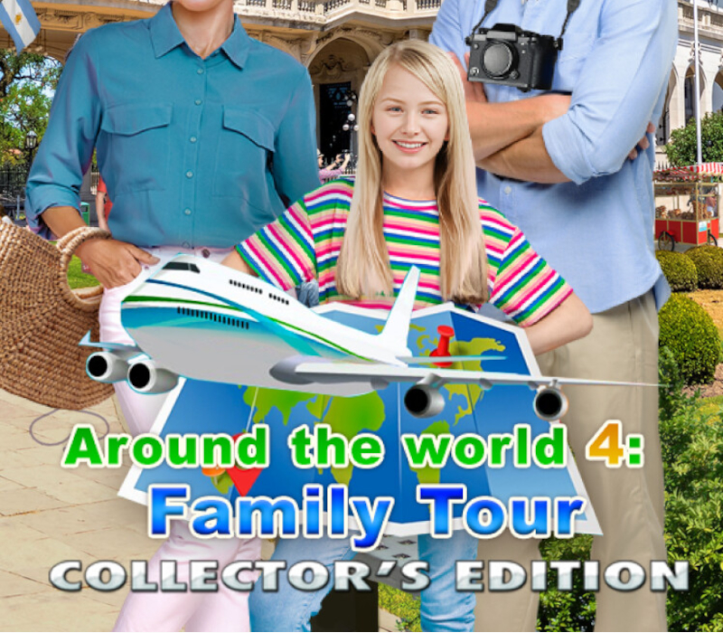Around the World 4: Family Tour Collector's Edition PC Steam CD Key Logo