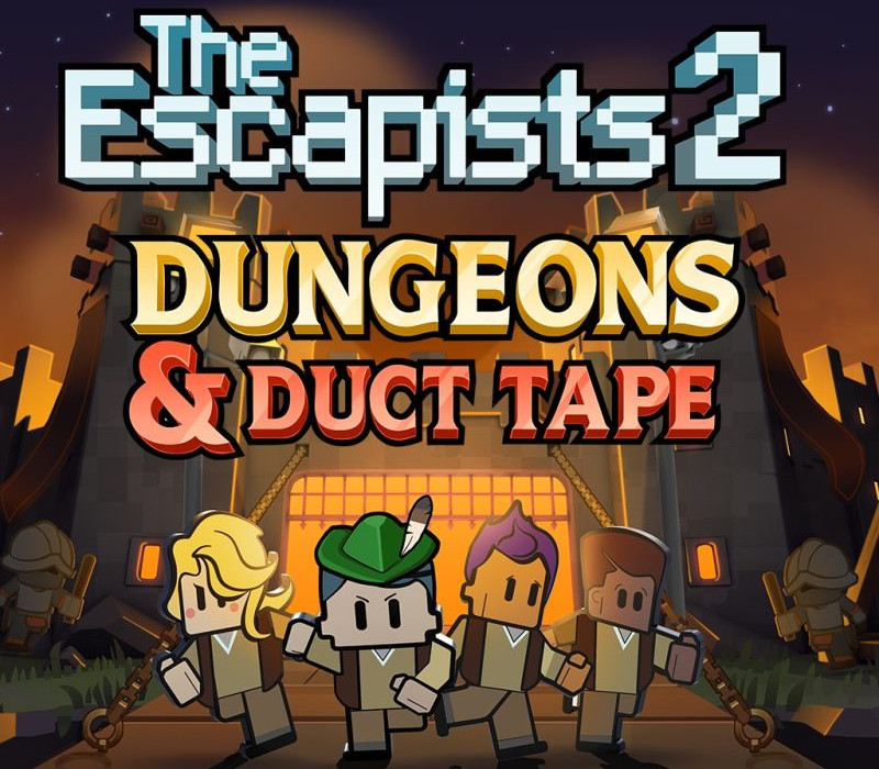 The Escapists 2 - Dungeons and Duct Tape DLC PC Steam CD Key Logo